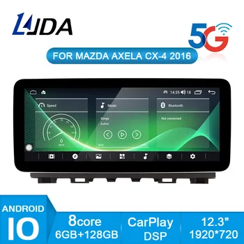 12.3 İnç GPS Navigasyon, Android 10 Araba Multimedya Oynatıcı HONDA Odyssey Mazda CX-4 2016-2020 Araba Radyo Stereo GPS Navi DSP